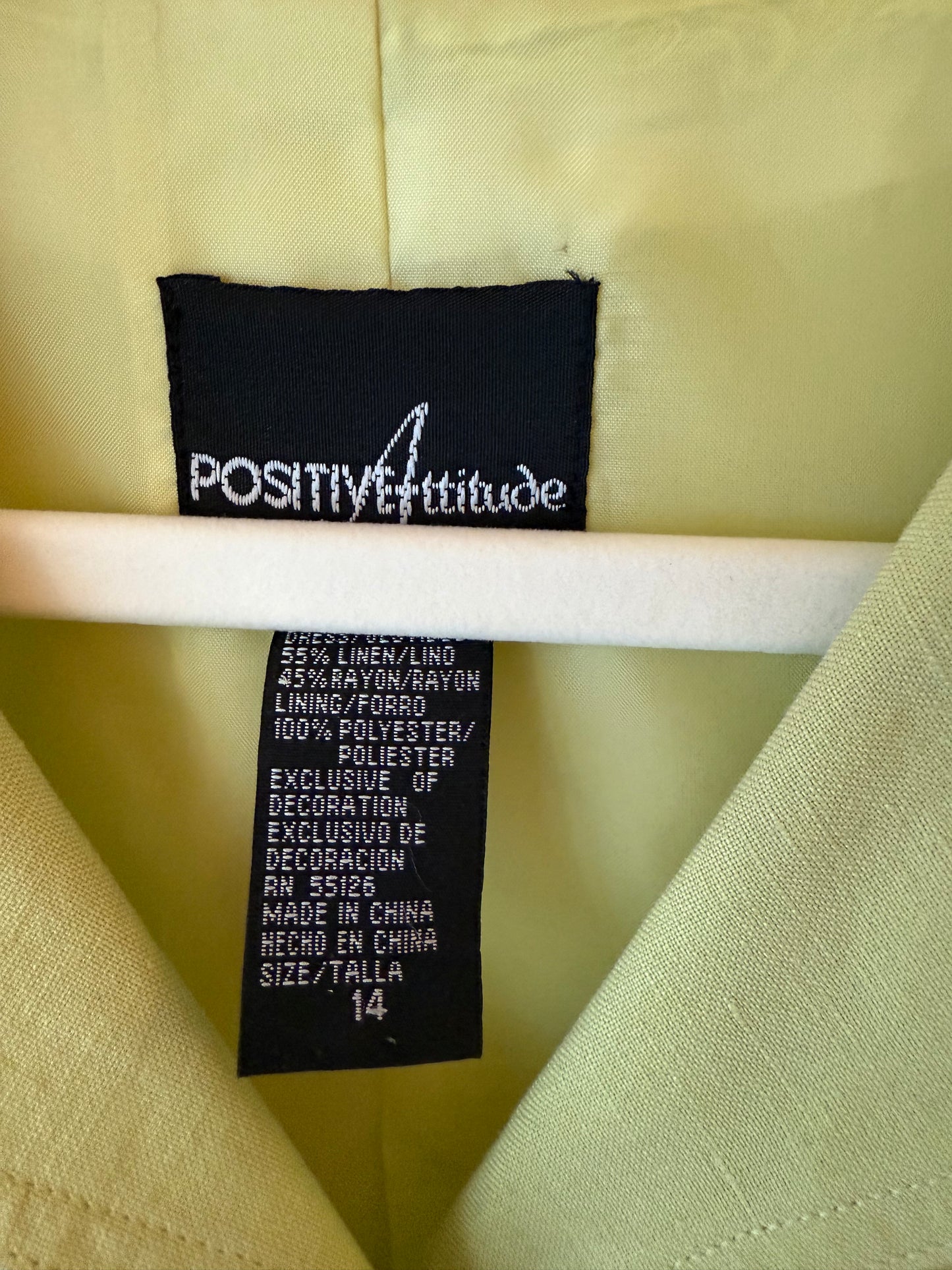 The Chartreuse Dress