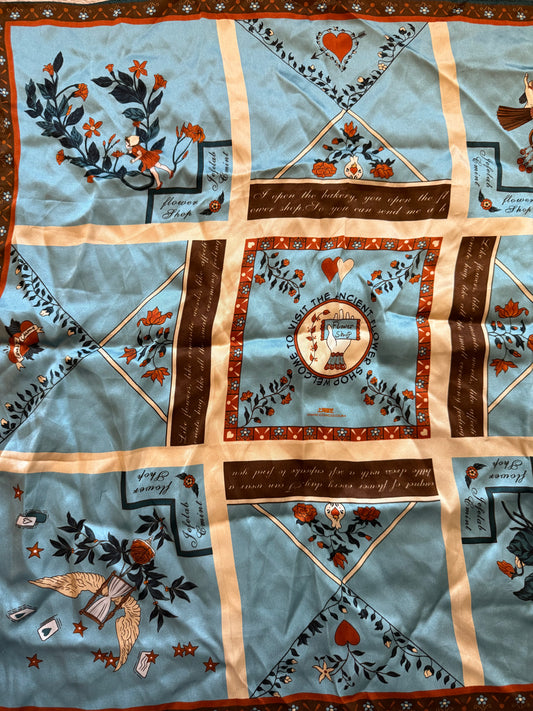 Flower Shop Silk Scarf