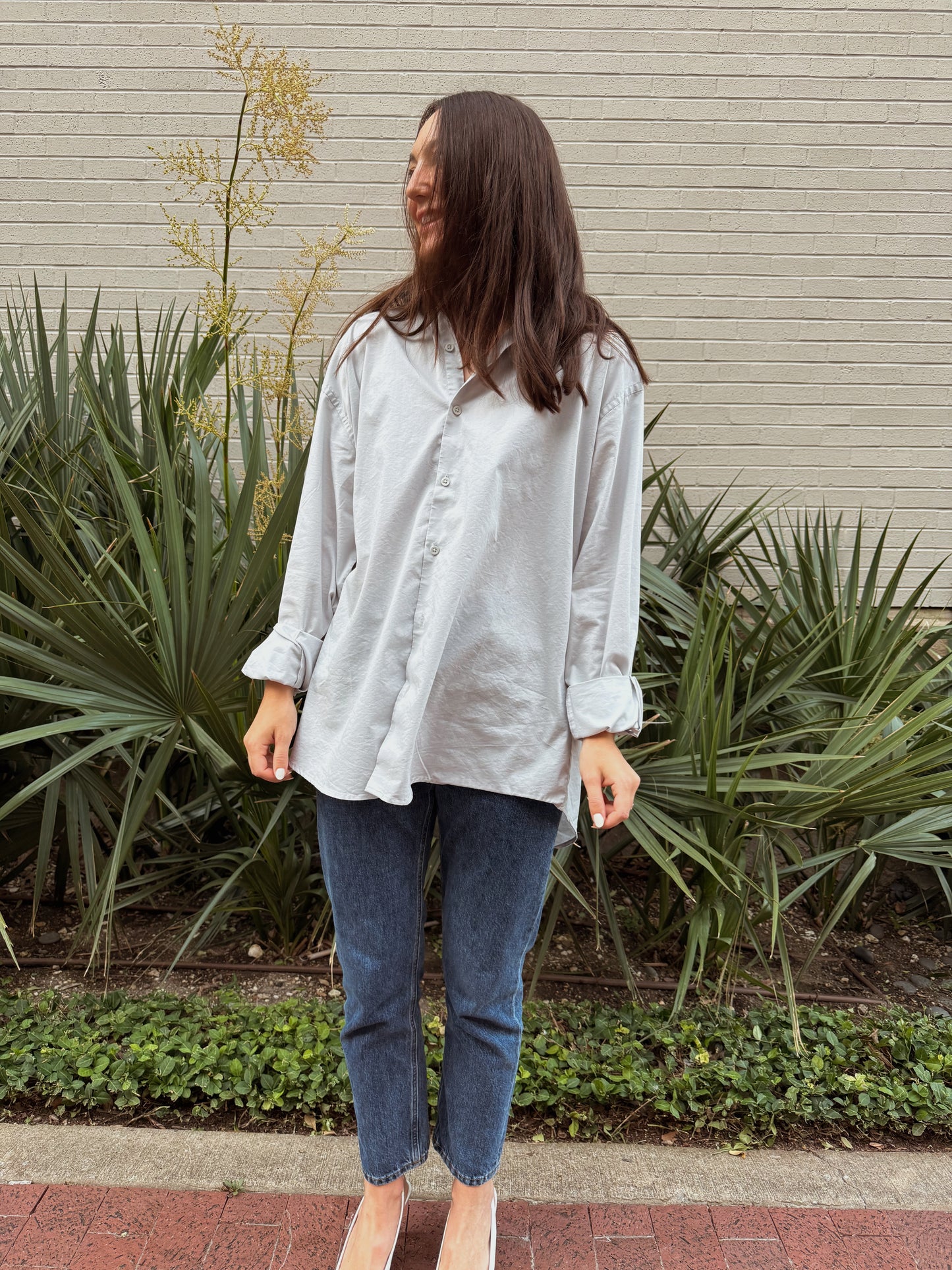 The Frenchie Button Down