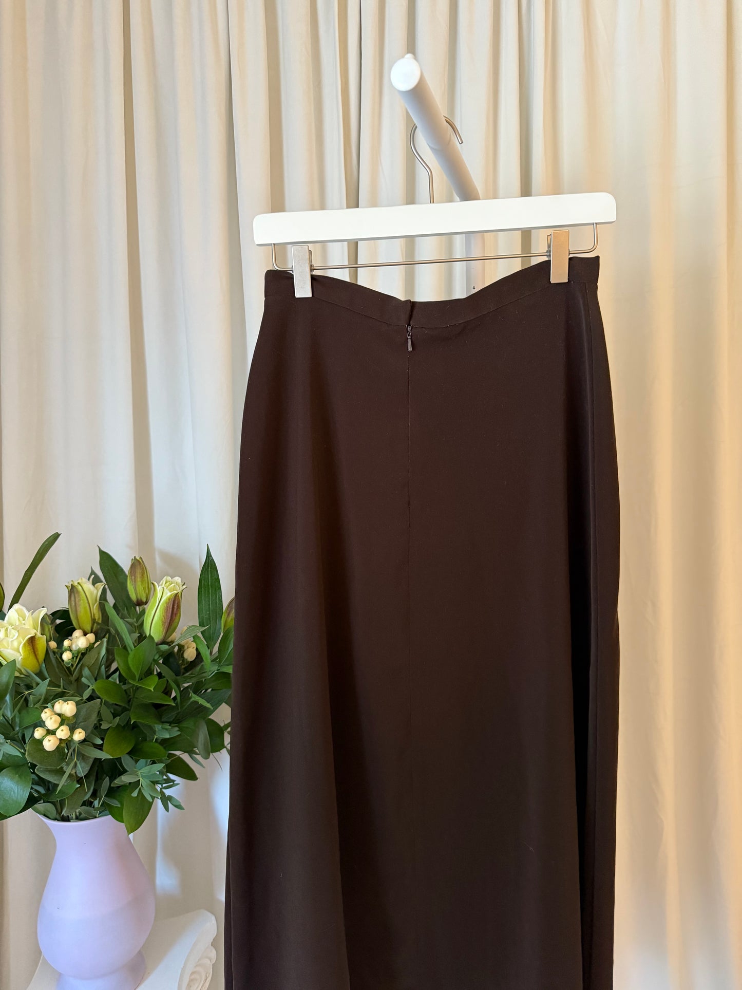 The Long Brown Skirt