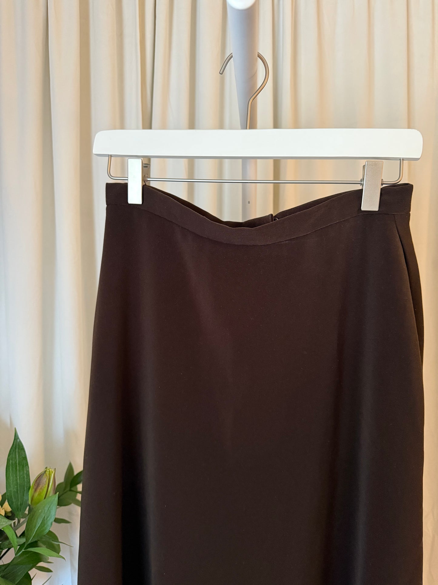 The Long Brown Skirt