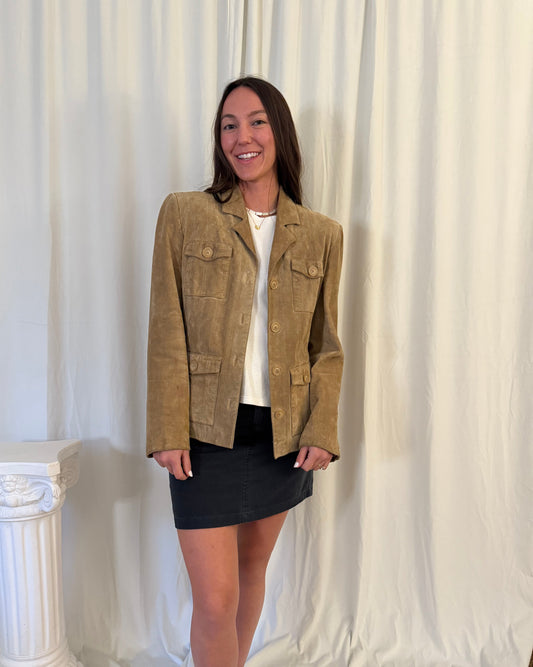 The Iconic Suede Jacket