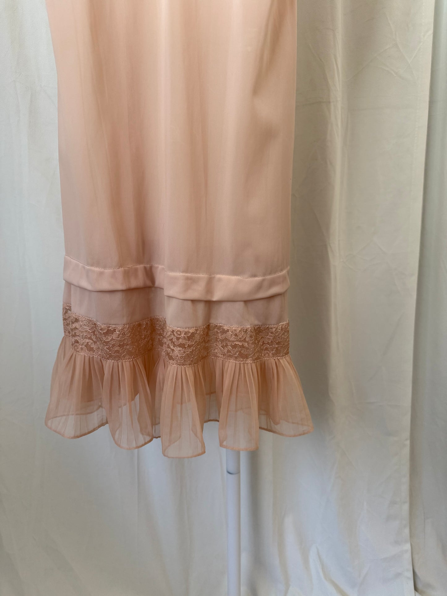 Vintage Blush Slip Dress