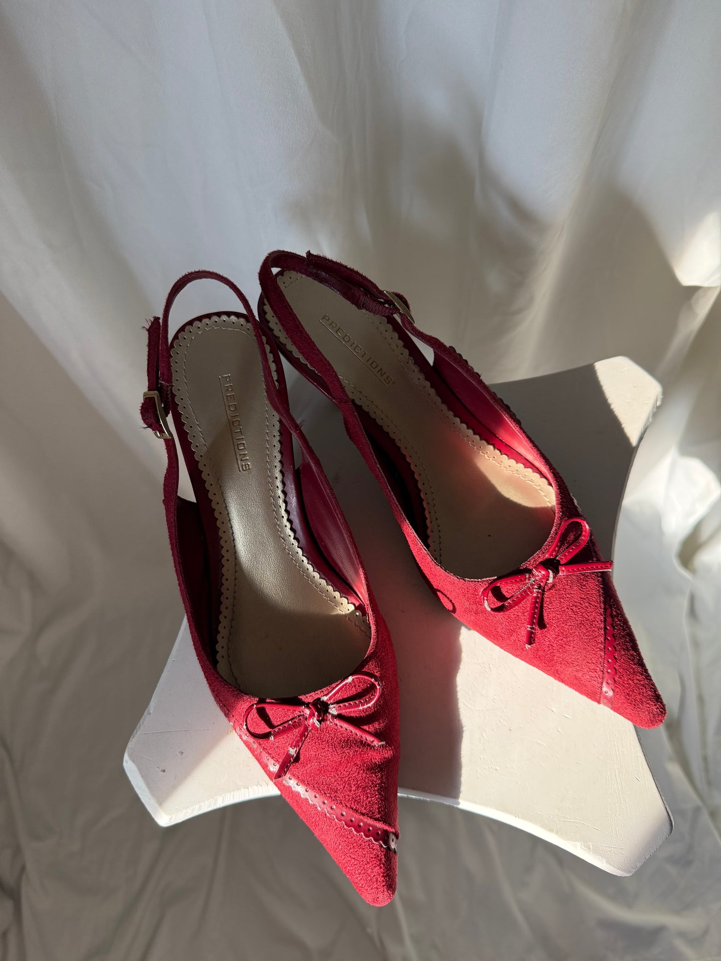 The Ruby Bow Heel