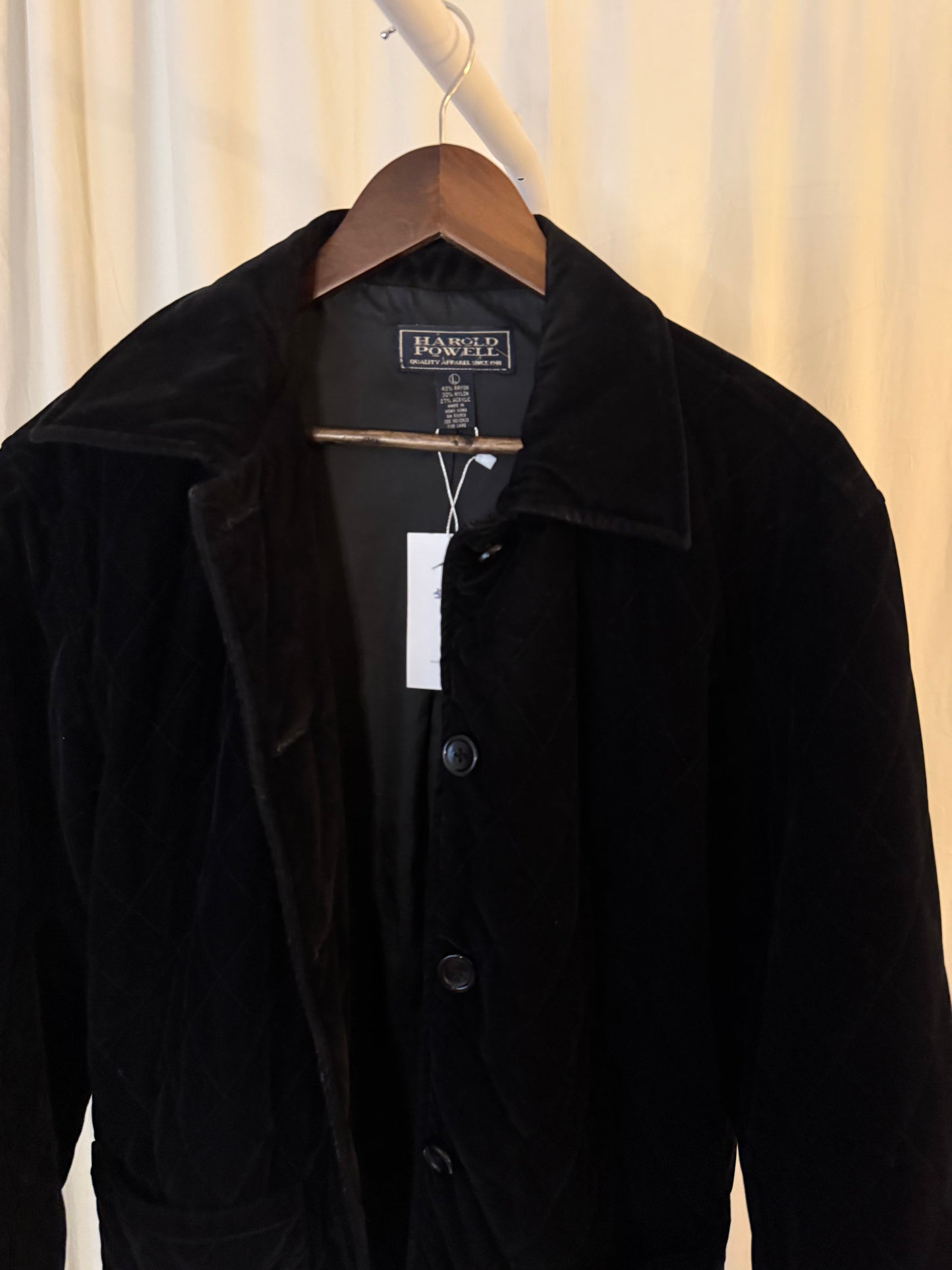 Harold Powell Velvet Jacket
