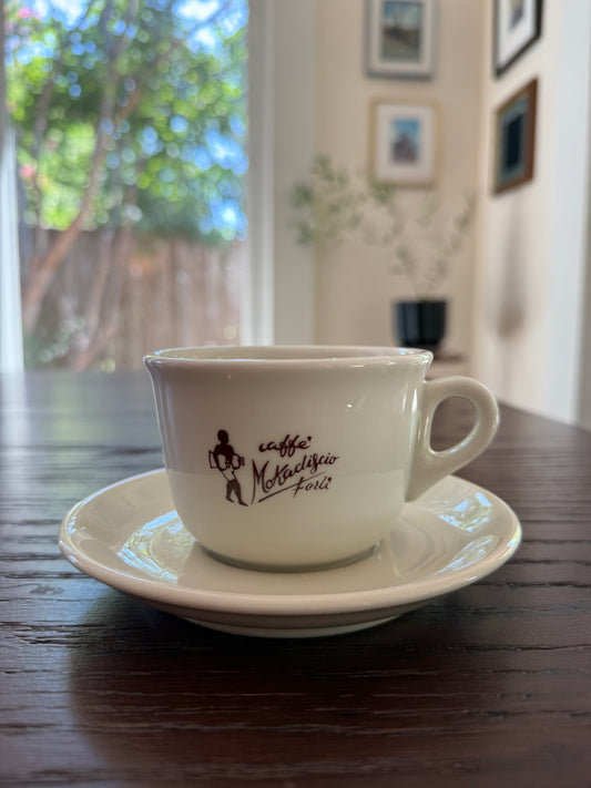Italian Caffe Moka Cup & Saucer