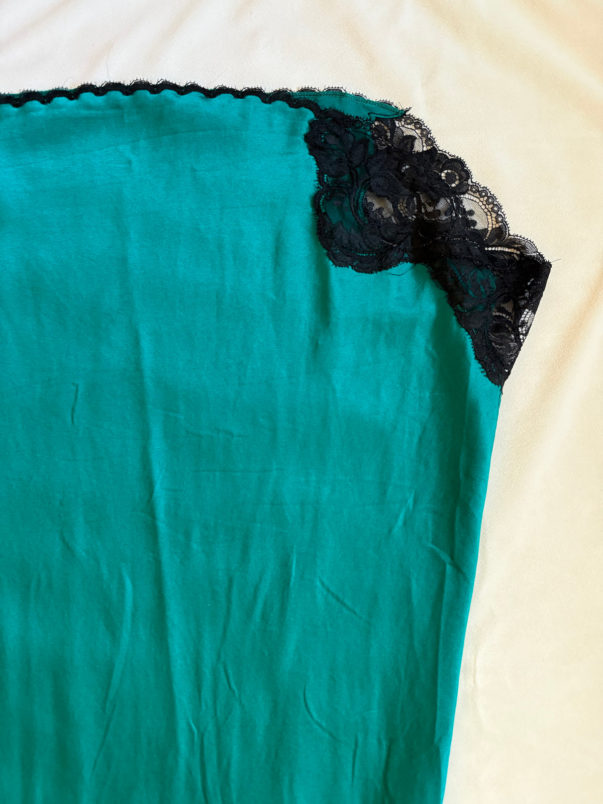 Hidden Fantasies Vintage Silk Slip Dress