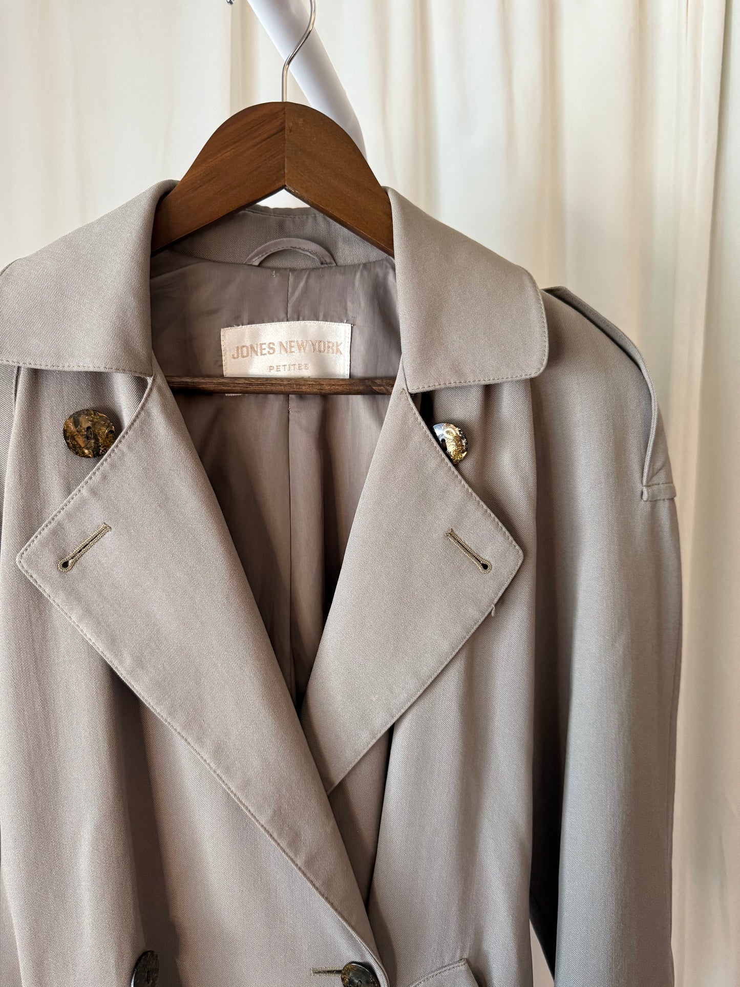 Vintage Jones New York Trench Coat