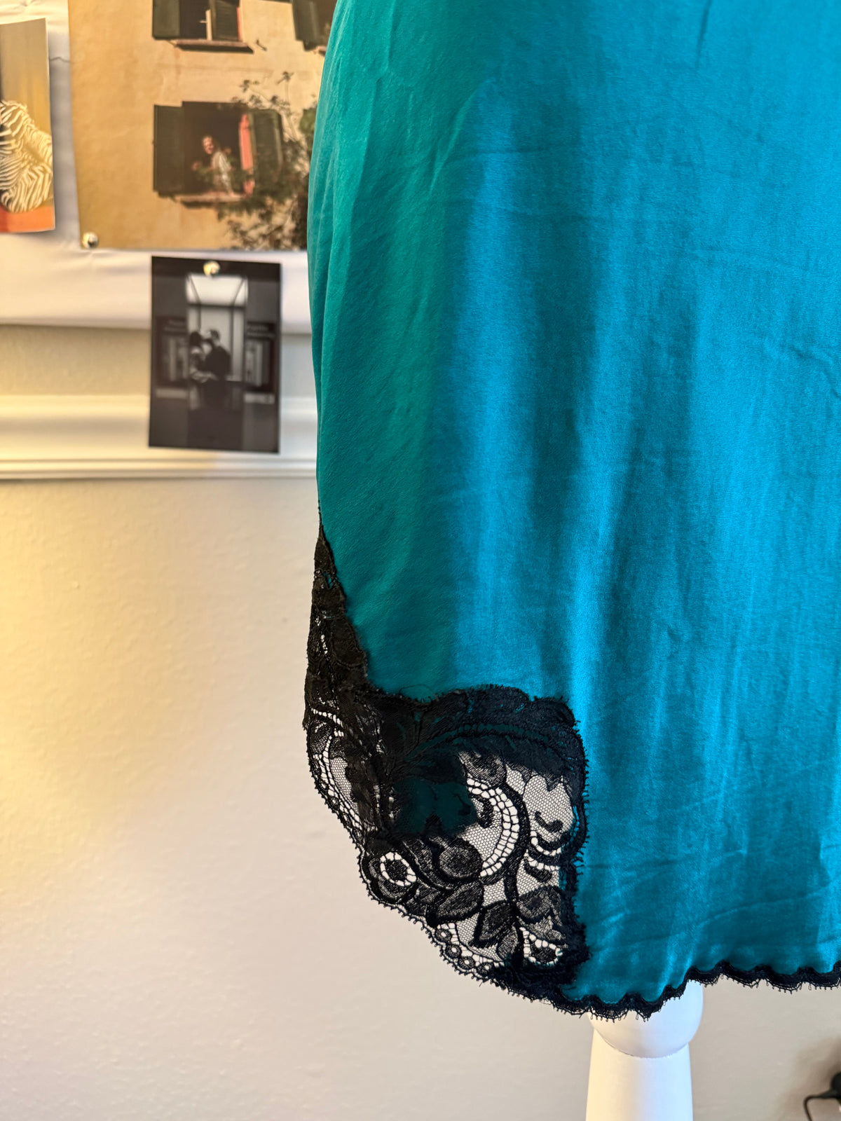 Hidden Fantasies Vintage Silk Slip Dress
