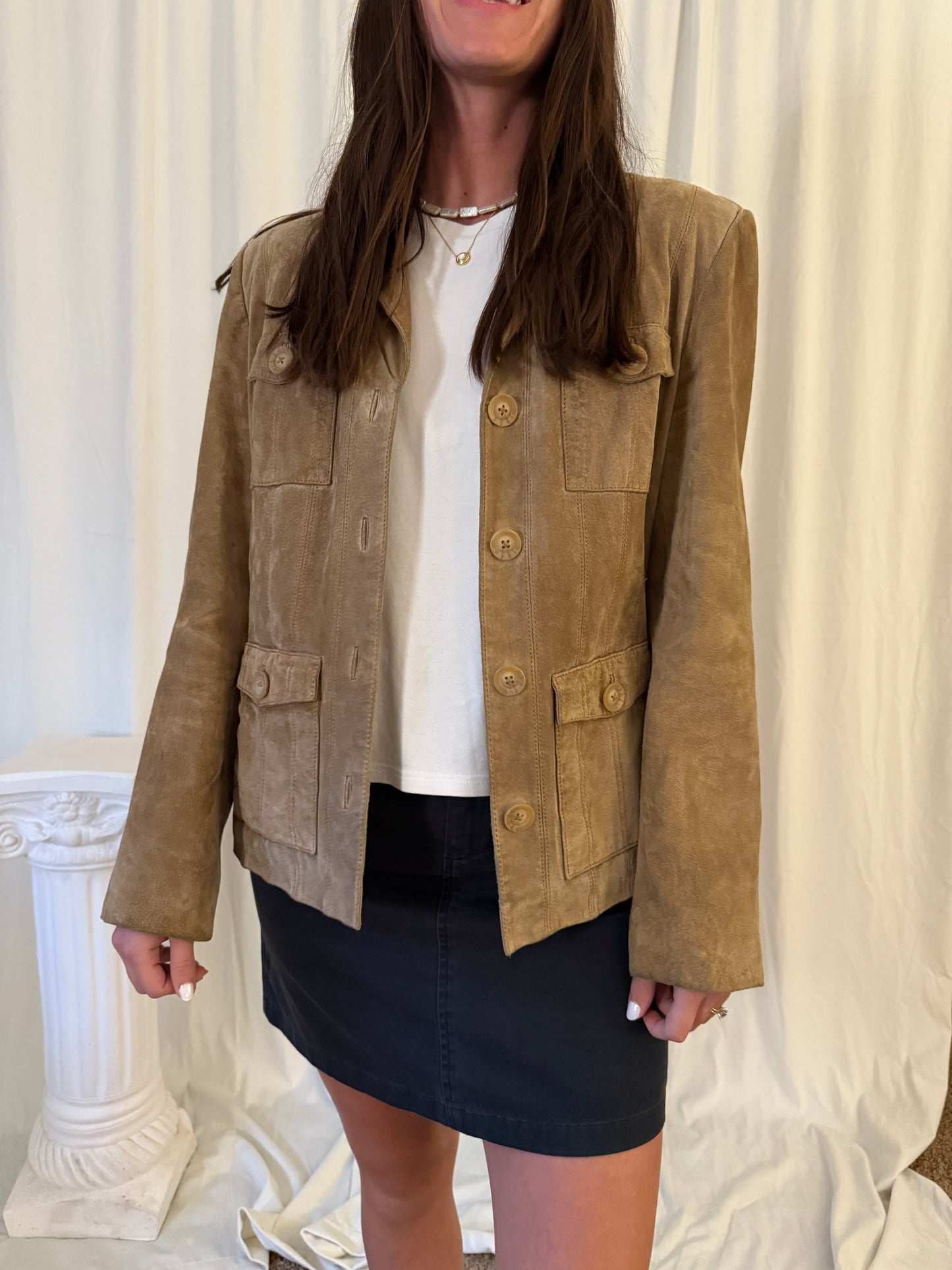 The Iconic Suede Jacket