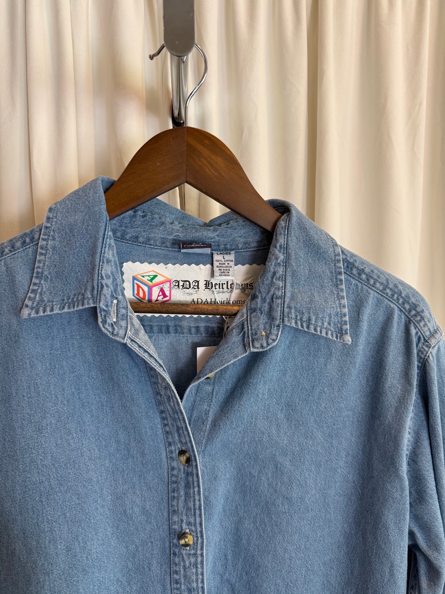 Jeanie Button Up