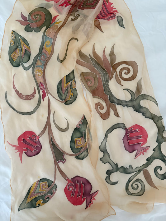 The Pomegranate Scarf