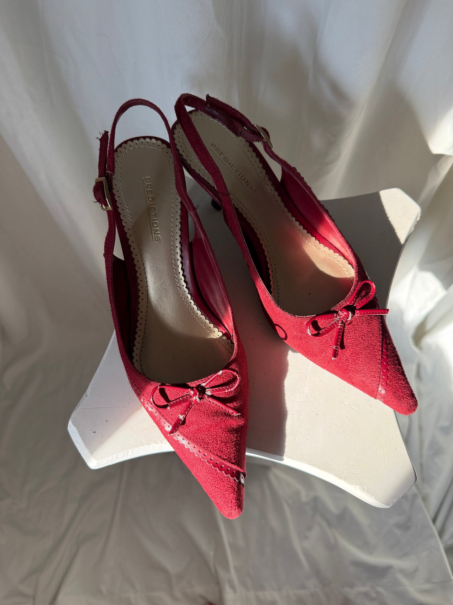 The Ruby Bow Heel