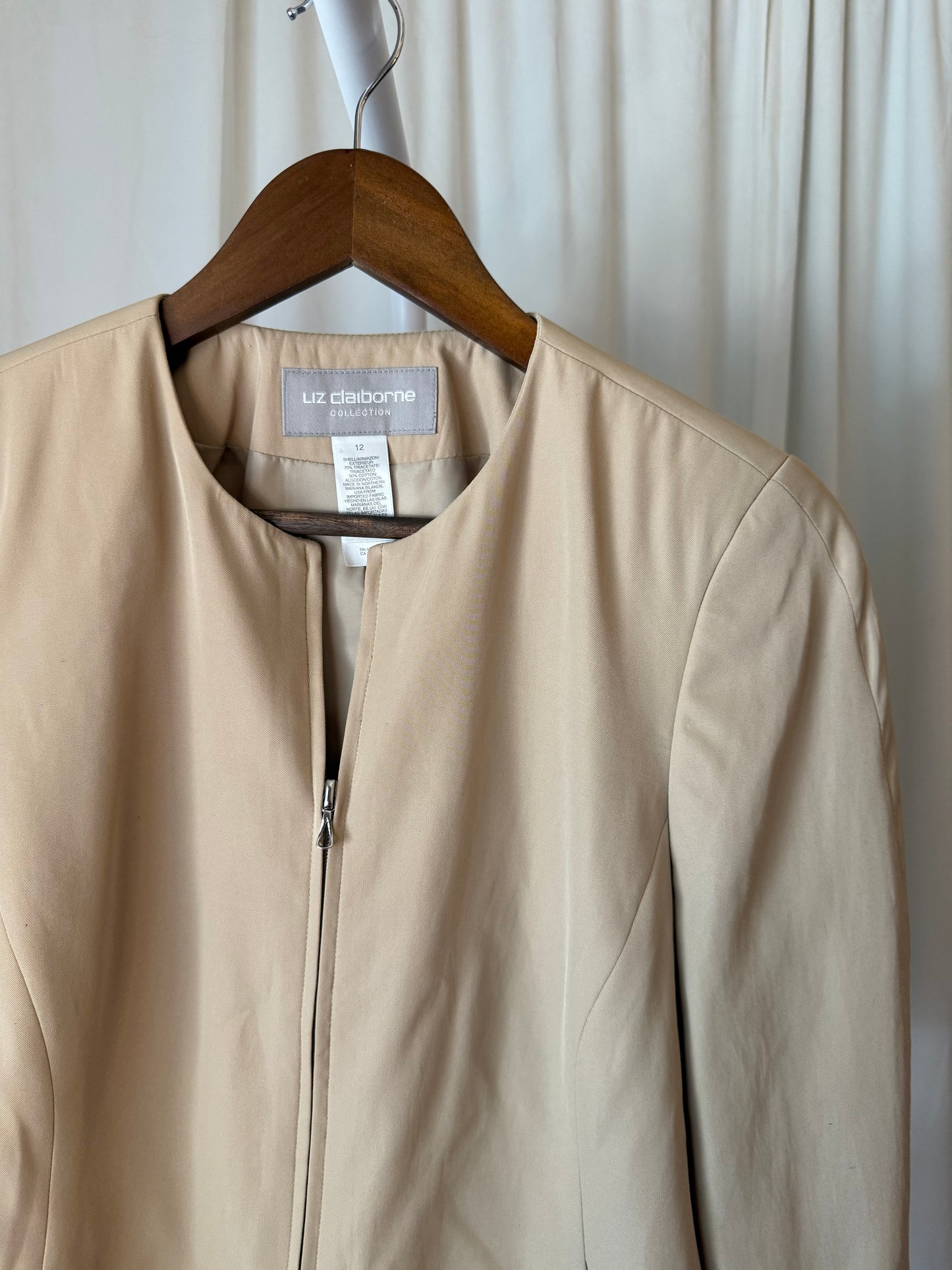 Liz Claiborne Jacket Top