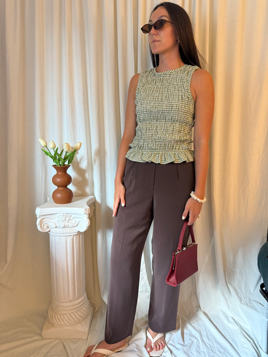 Brown Tailored Slacks