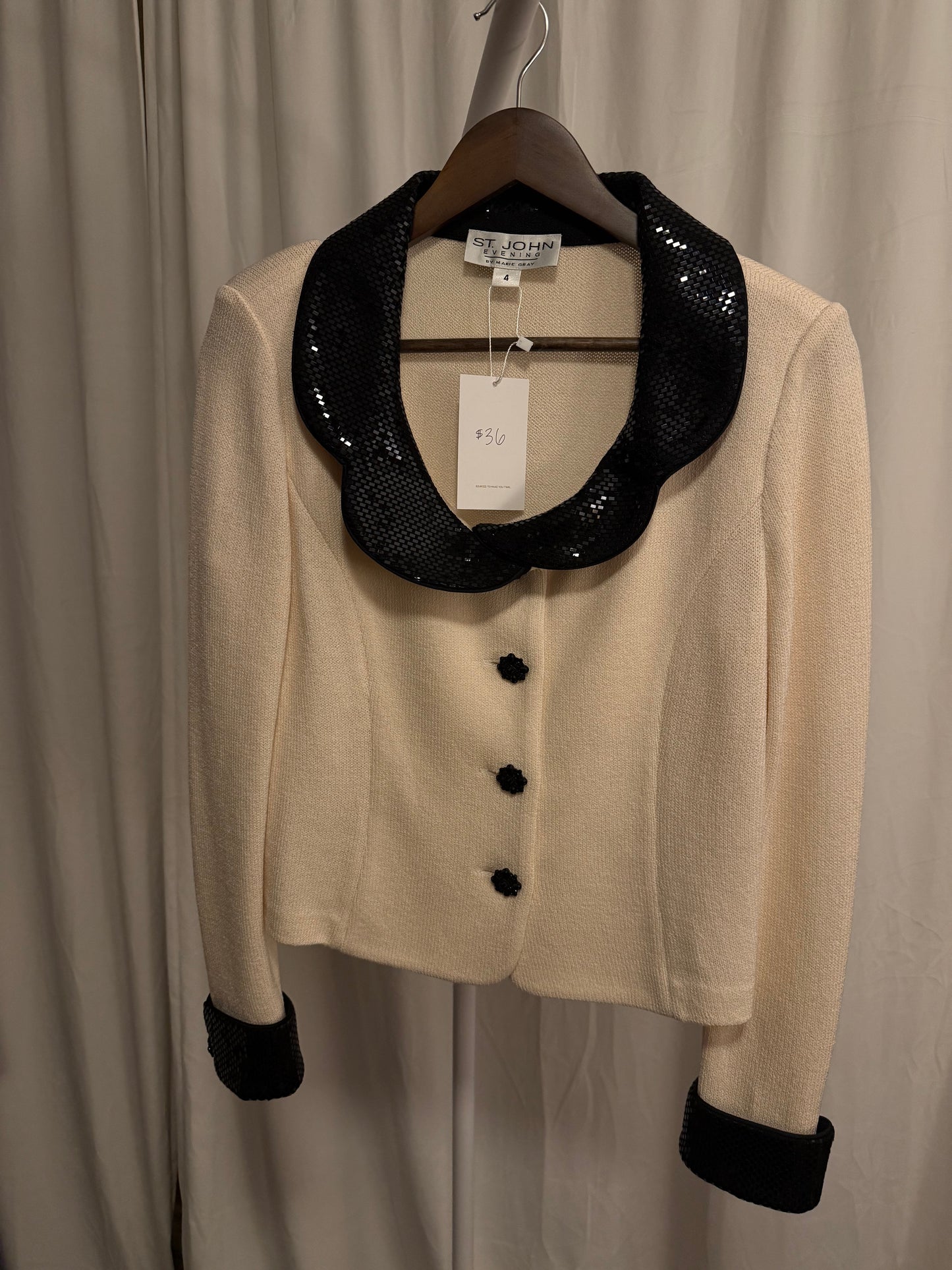 Vintage St John Evening Top