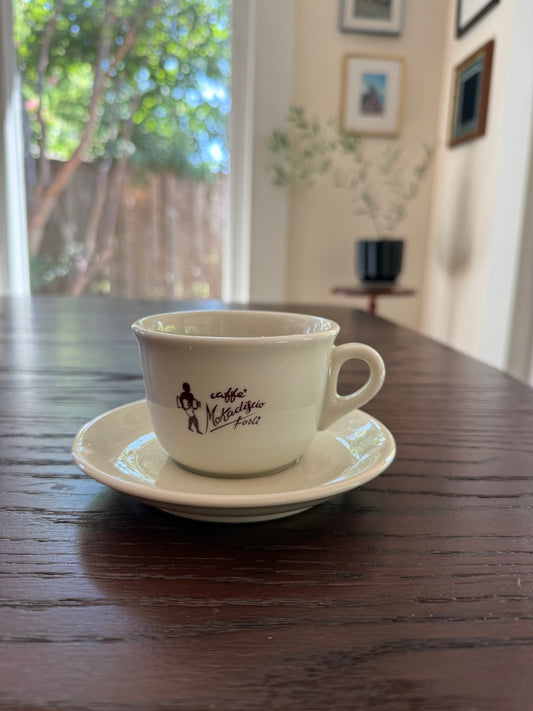 Italian Caffe Moka Cup & Saucer