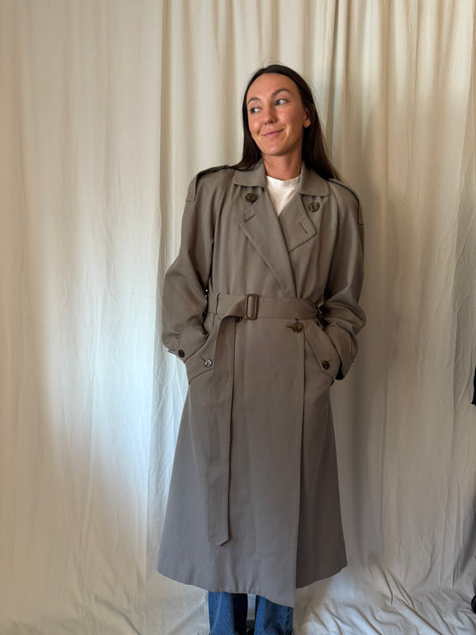Vintage Jones New York Trench Coat
