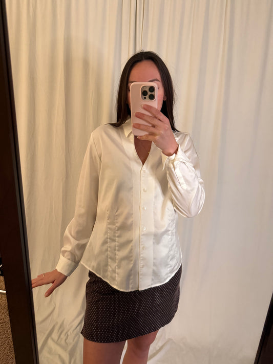 Coldwater Creek White Button Down