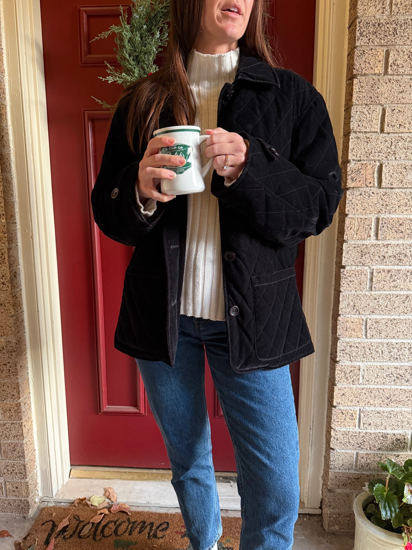 Harold Powell Velvet Jacket