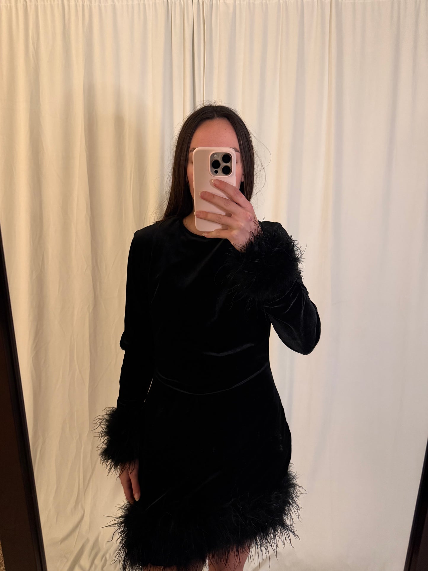 House of CB Velvet Dress