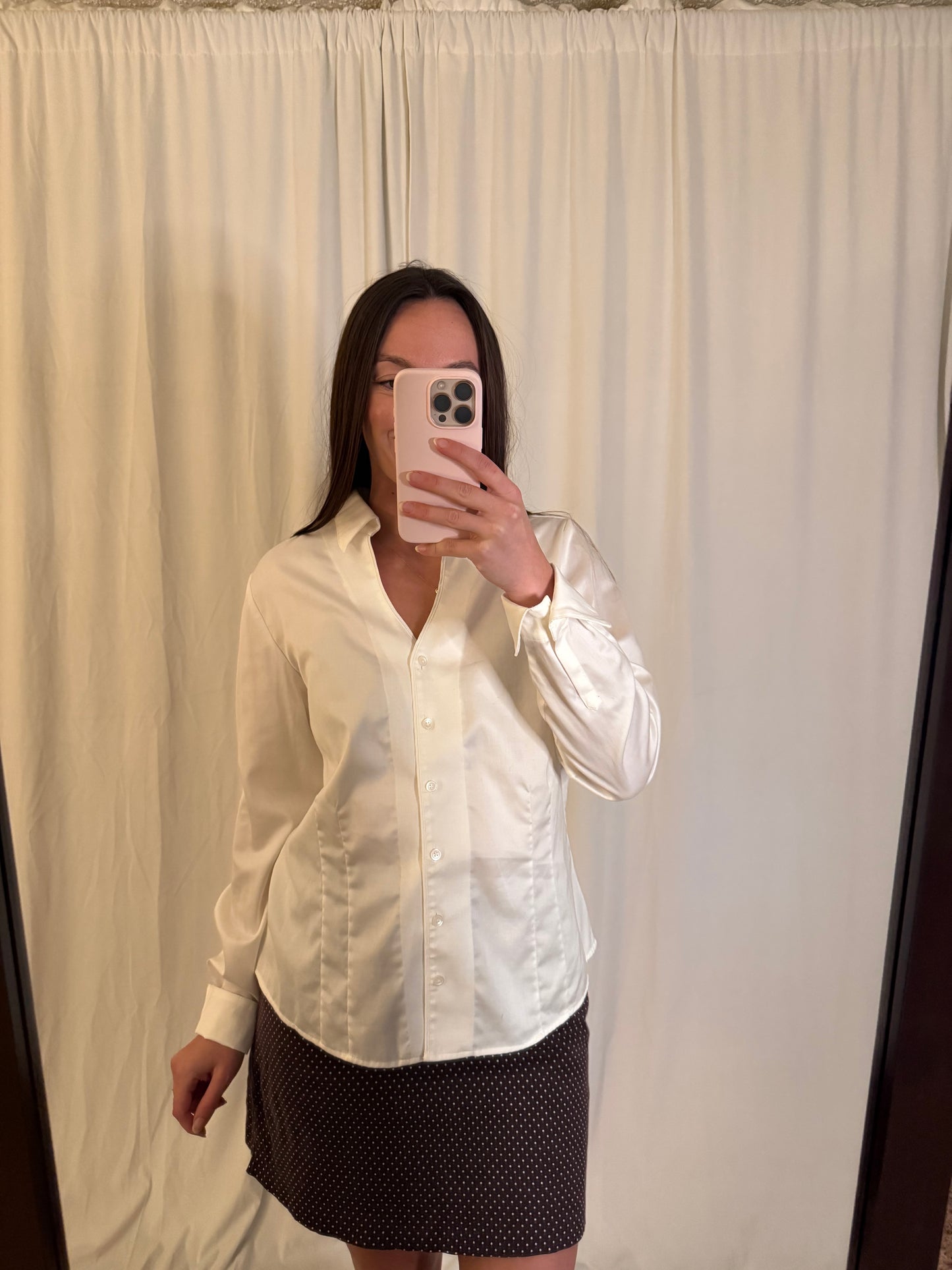 Coldwater Creek White Button Down