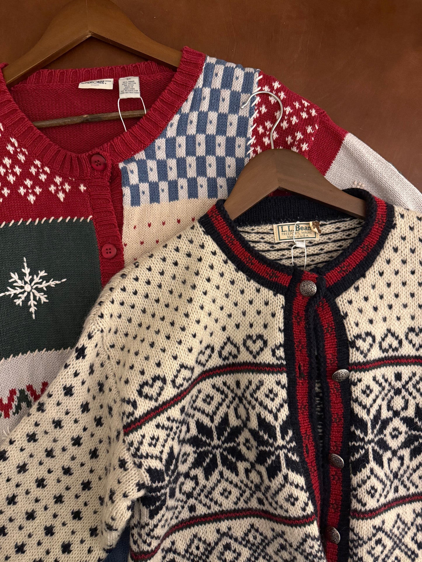 LL Bean Holiday Sweater