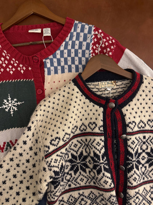 LL Bean Holiday Sweater