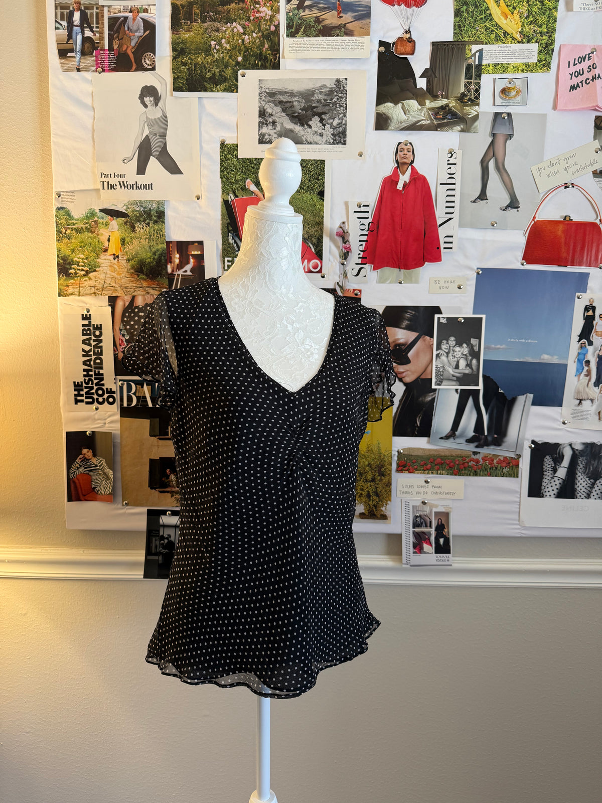 Charter Club Polka Dot Top
