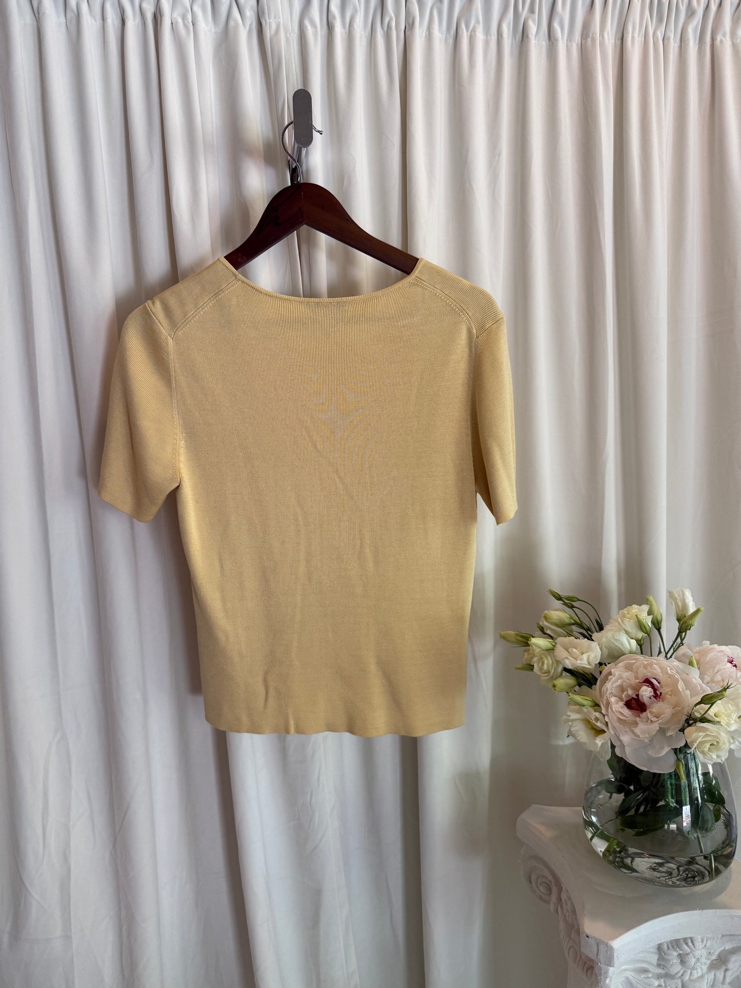 Ann Taylor Yellow Top