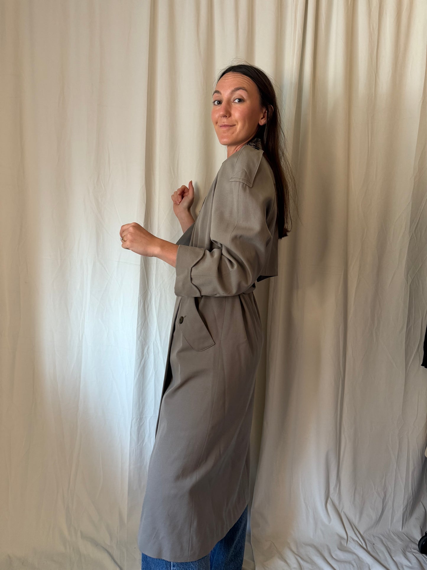 Vintage Jones New York Trench Coat