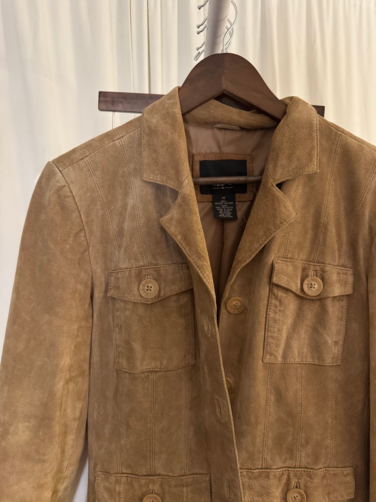 The Iconic Suede Jacket