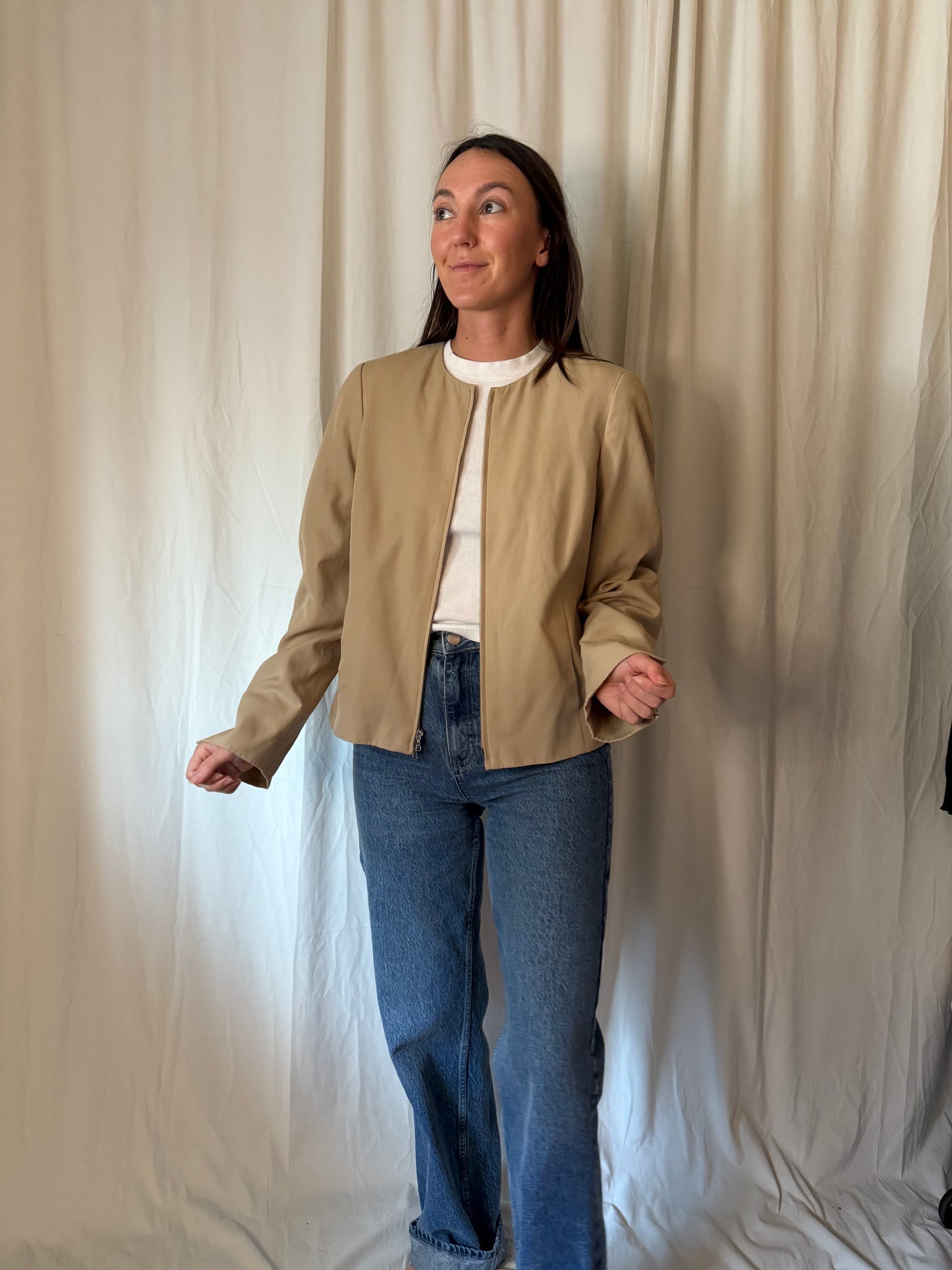 Liz Claiborne Jacket Top