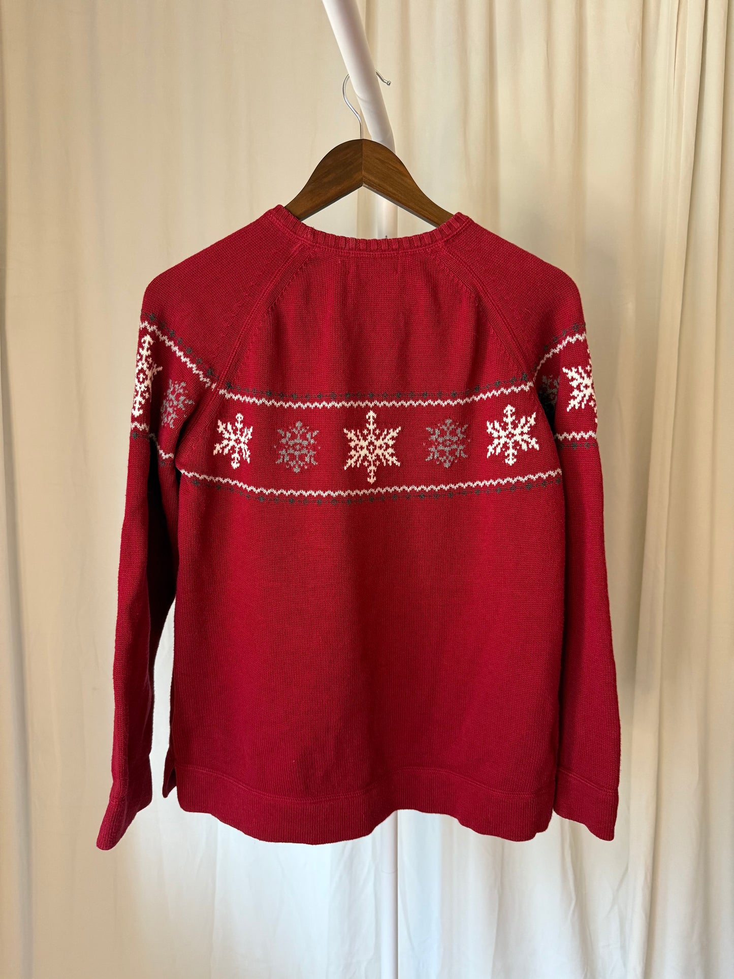 Eddie Bauer Snowflake Sweater
