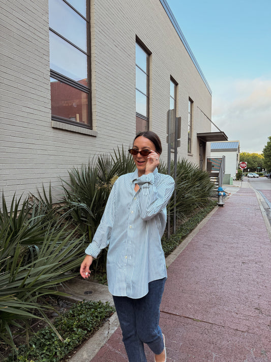 The Emerald Button Down