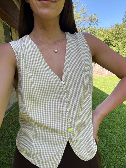 The Gingham Top