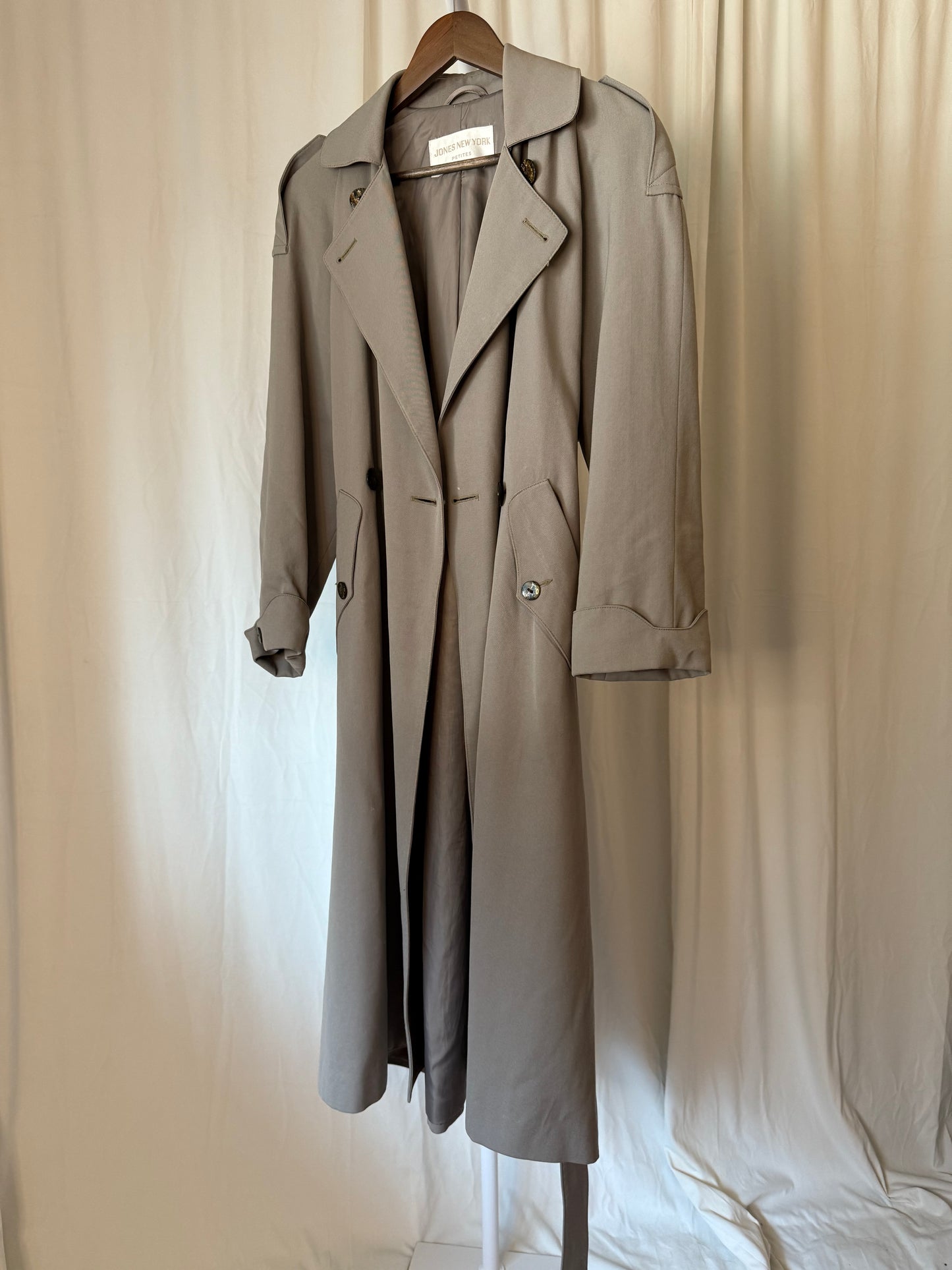 Vintage Jones New York Trench Coat