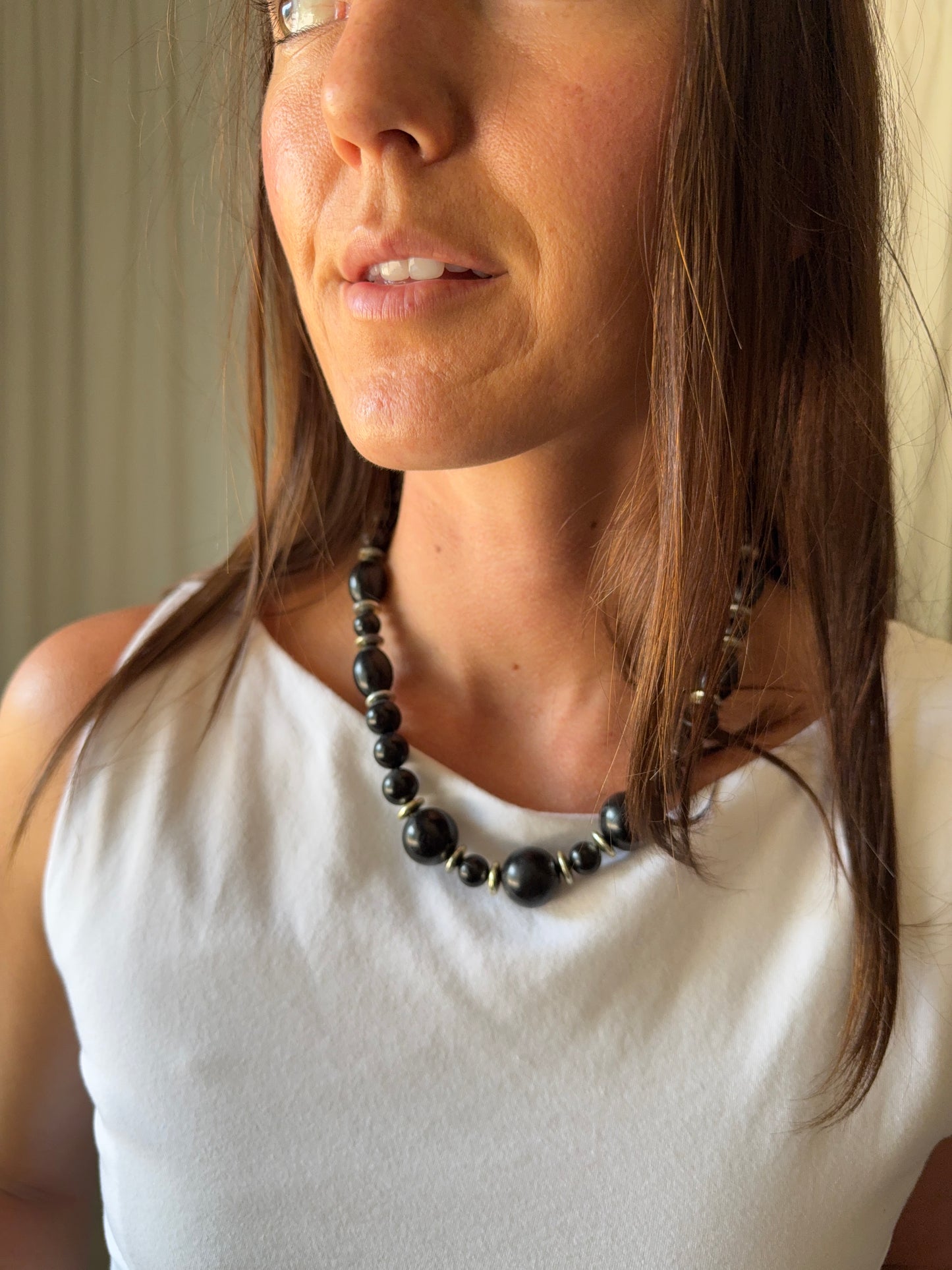 Black & Silver Necklace
