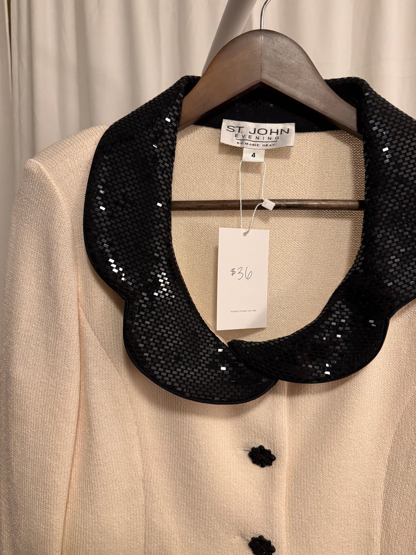 Vintage St John Evening Top