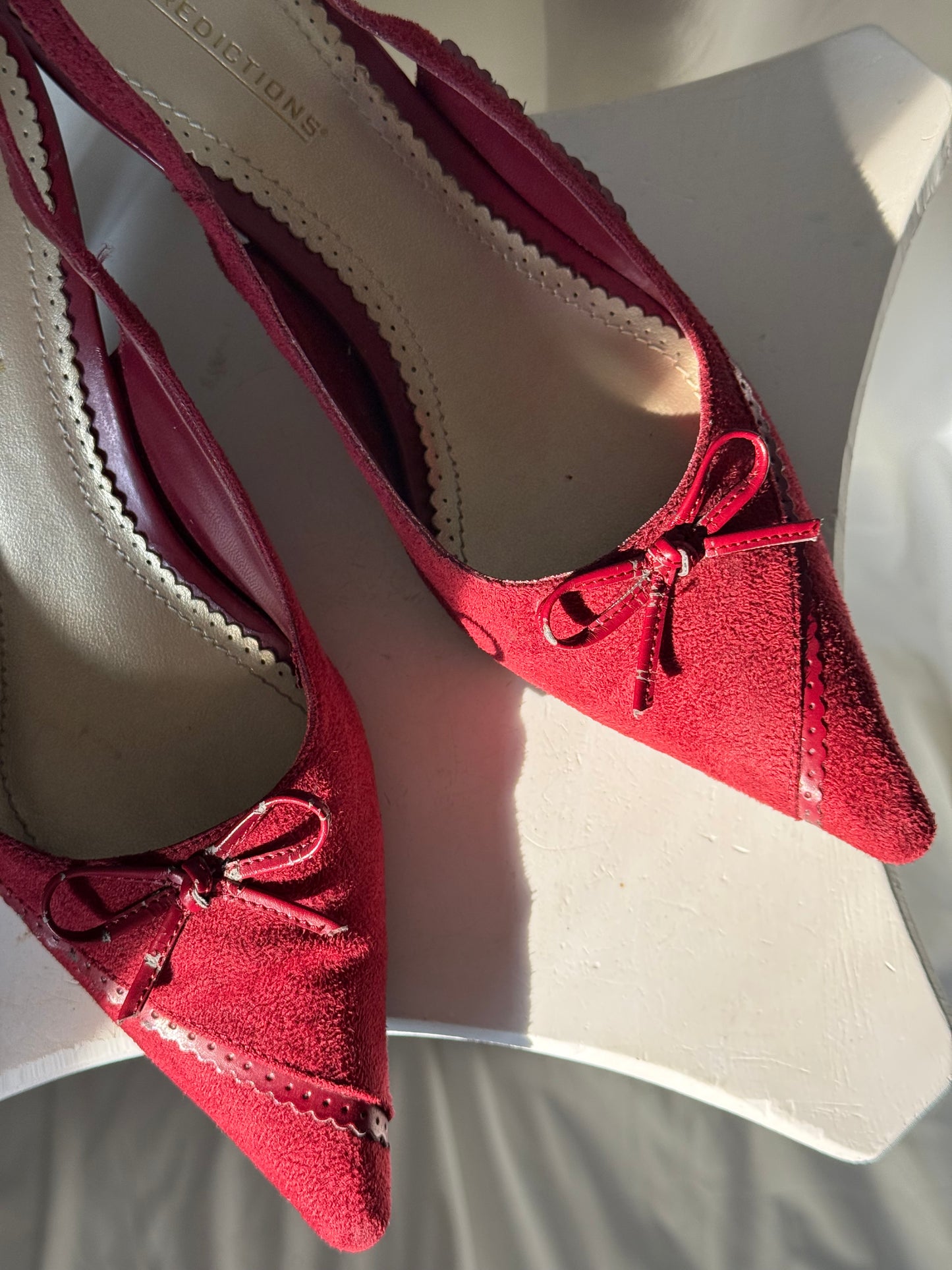 The Ruby Bow Heel