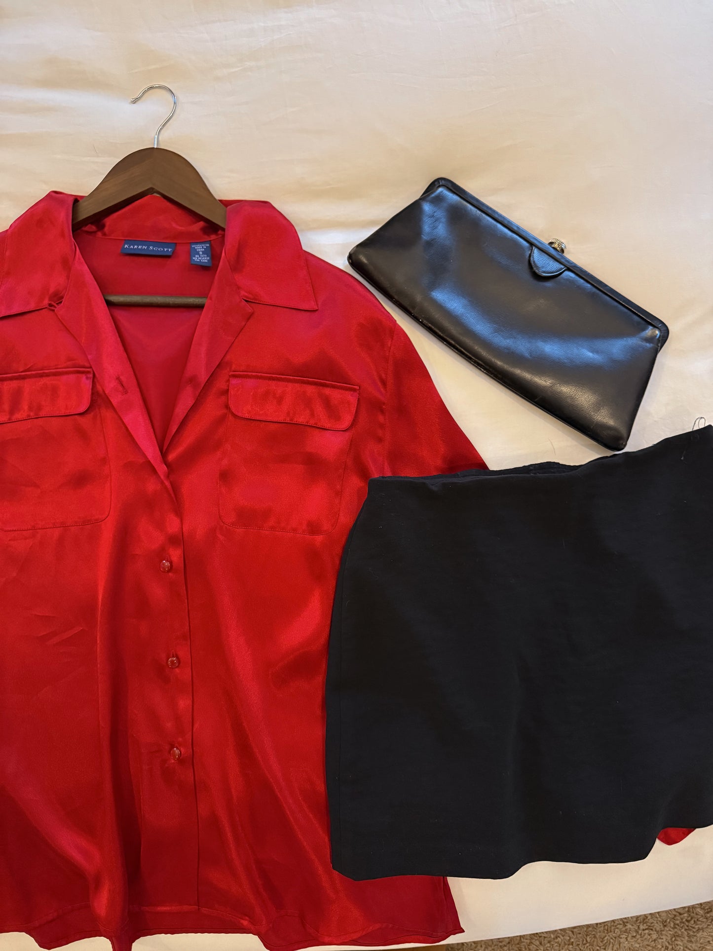 Vintage Silk Button Up