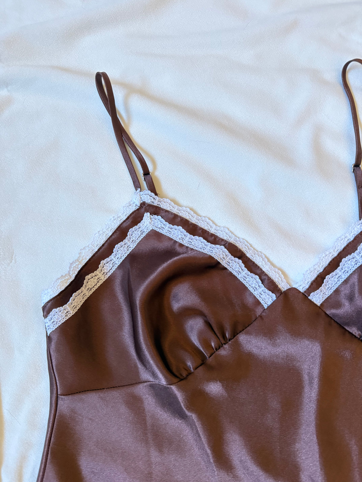 Jones New York Darling Brown Slip Dress