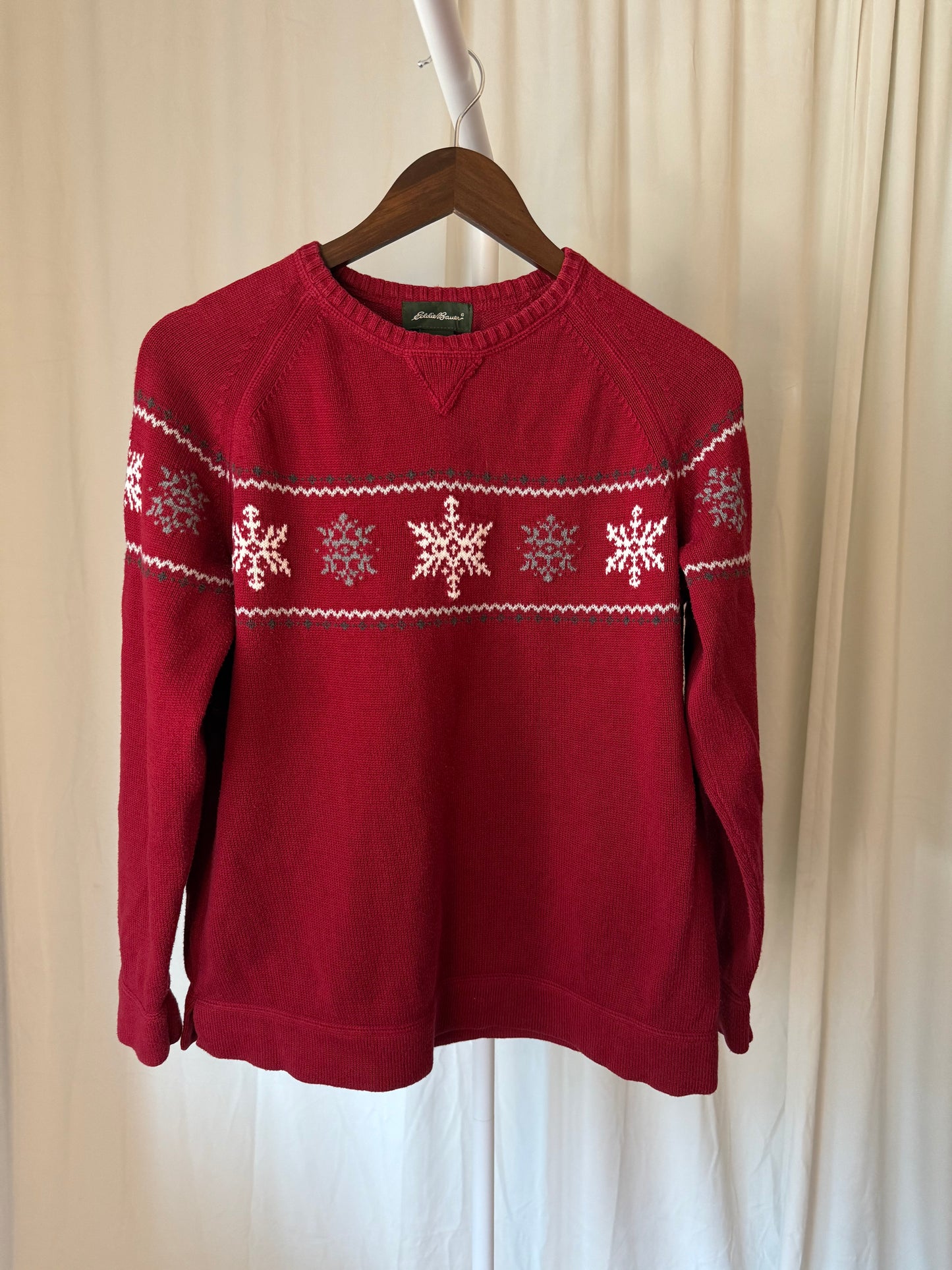 Eddie Bauer Snowflake Sweater