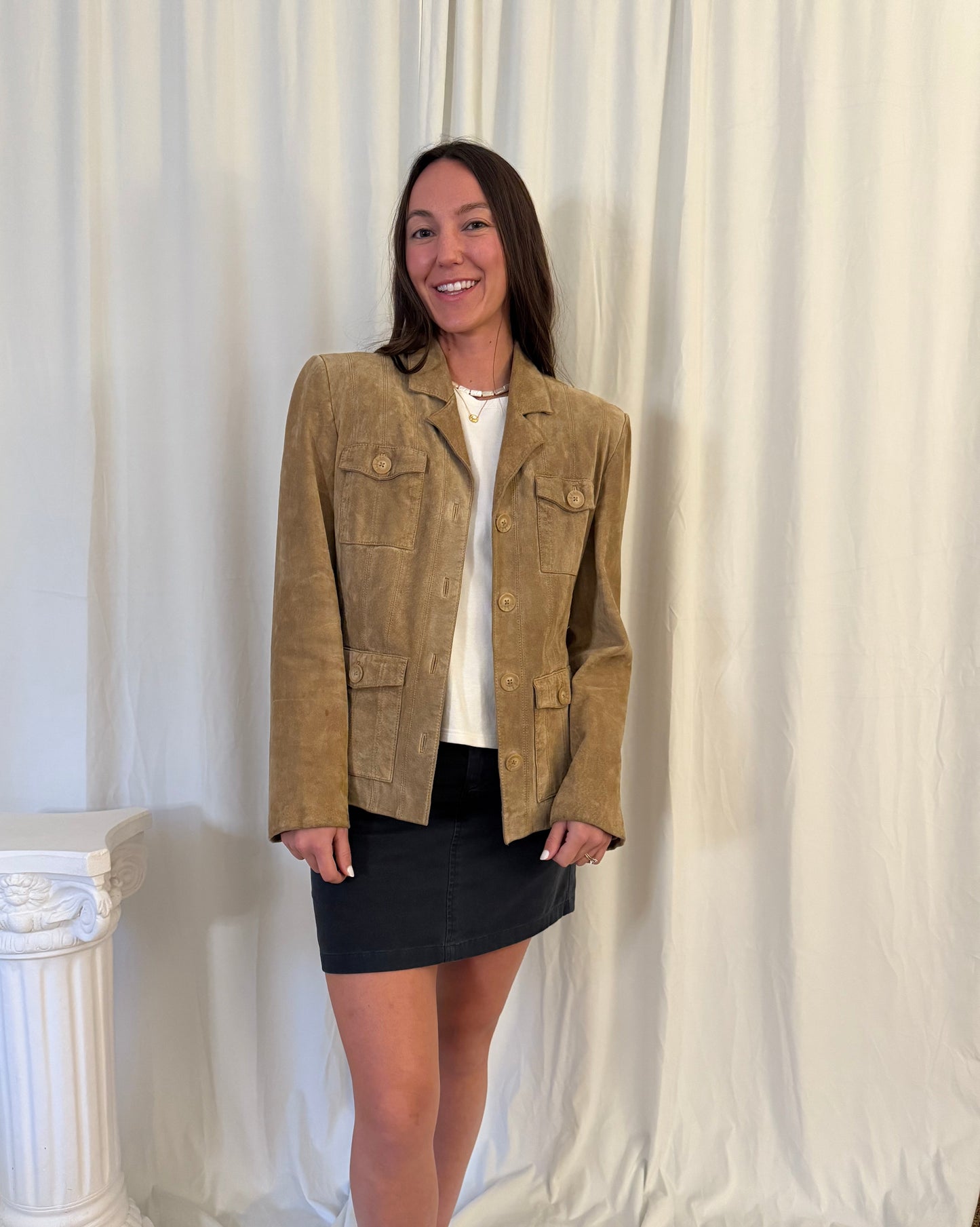 The Iconic Suede Jacket